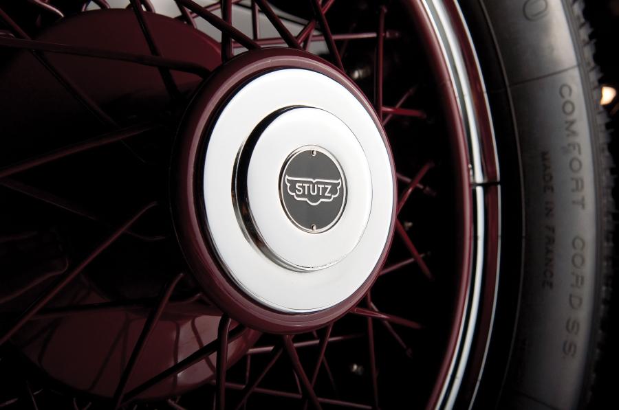 Колеса Stutz Model MA Supercharged Coupe by Lancefield 1930 года  (фото 33 из 50)